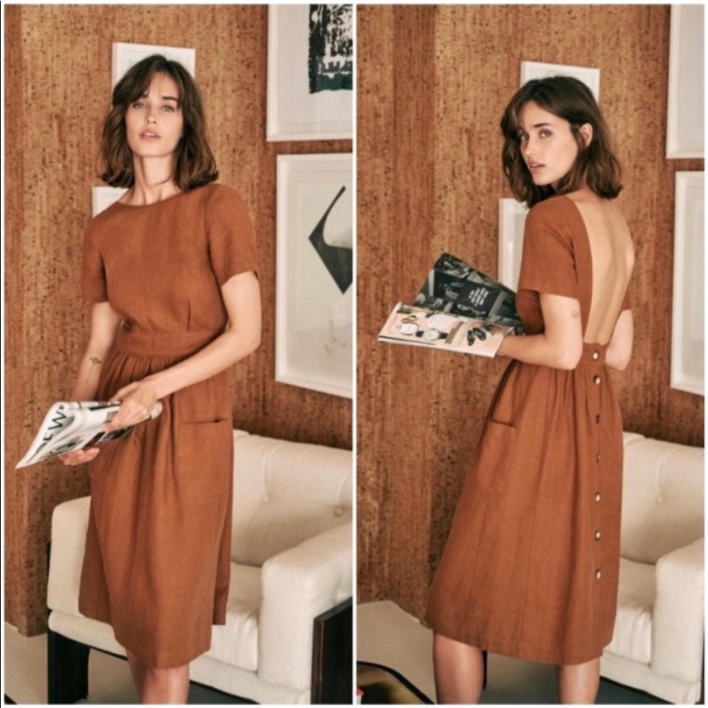 Sezane Odalie Dress Size 42